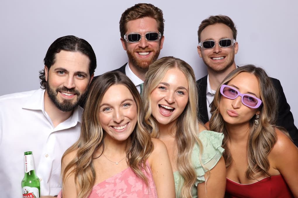 Classic Booth capture from a DIVVIA photo booth at a Dallas event