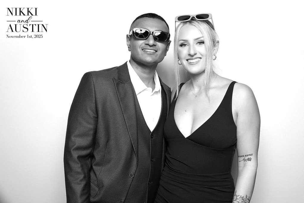 Glam Booth capture from a DIVVIA photo booth at a Dallas event