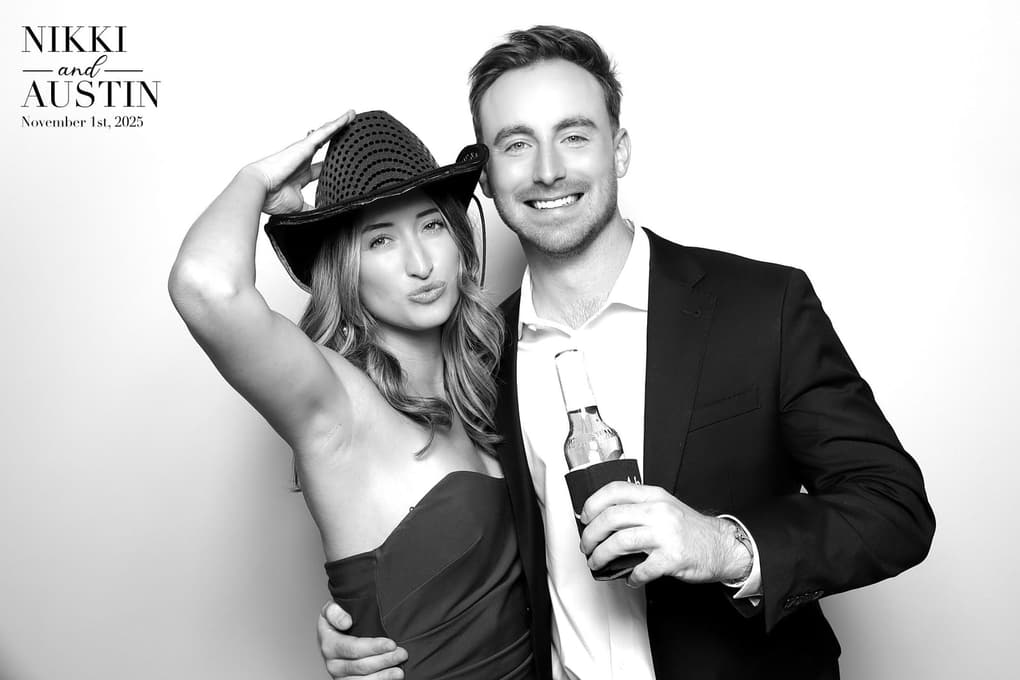 Glam Booth capture from a DIVVIA photo booth at a Dallas event